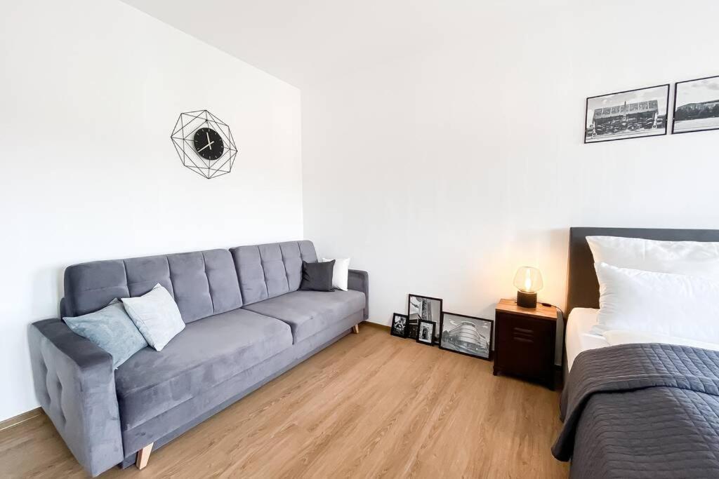 Luxus-Apartment In Leipzig Mit Privat-Parkplatz Exterior photo